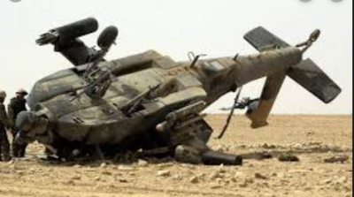 افغانستان:فوجی ہیلی کاپٹر گر کر تباہ، 2 پائلٹ ہلاک
