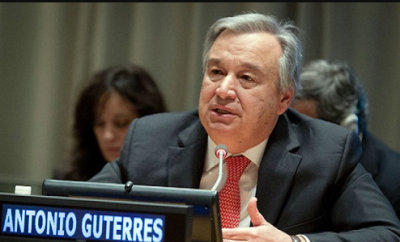سیکرٹری جنرل اقوام متحدہ کی خلیج میں کشیدگی ختم کرانے کیلئے ایک بارپھربھرپوراپیل