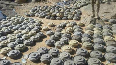 یمن میں بچھائی گئی5 ہزار سے زائد بارودی سرنگیں ناکارہ
