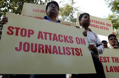 آزادی صحافت کے 20بدترین دشمنوں کی فہرست میں بھارت بھی شامل