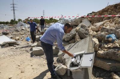 قابض صہیونی فوجیوں نے الخلیل میں کورونا ٹیسٹنگ مرکز مسمار کر دیا