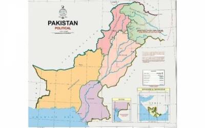  پاکستان نے نقشے بارے بھارتی وزارت خارجہ کا بیان مسترد کردیا۔ 