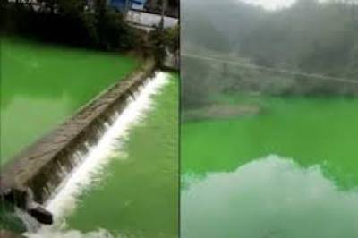 چین میں ایک دریا کے پانی کا رنگ اچانک تبدیل، شہری خوفزدہ