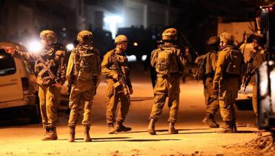 قابض اسرائیلی فوج کا کریک ڈائون ،متعدد فلسطینی زیرحراست
