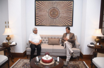 وزیراعظم اور سری لنکن صدر کی ملاقات، باہمی تعلقات کے فروغ پر تبادلہ خیال