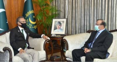 صدر عارف علوی سے سعودی عرب میں پاکستان کے نامزد سفیرلیفٹیننٹ جنرل (ر) بلال اکبر کی ملاقات