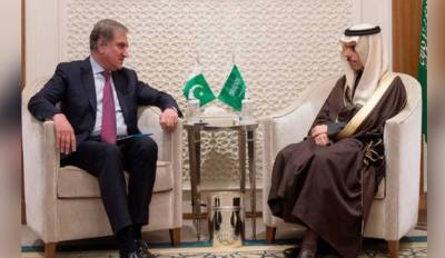 وزیر خار جہ کی سعودی ہم منصب سے ملاقات،مختلف امور پر تبادلہ خیال