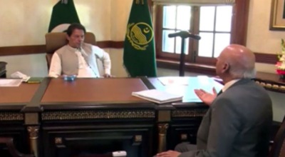 وزیراعظم عمران خان سے گورنر پنجاب چودھری سرور کی ملاقات
