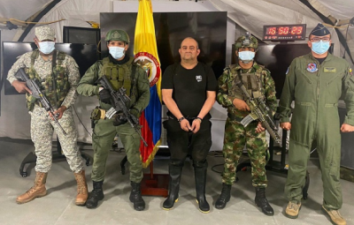 کولمبیا میں فوج نے ڈرگ مافیا کےانتہائی بااثر اورطاقت ور سربراہ کو گرفتار کر لیا : 500ارکان اور بائیس ہیلی کاپٹروں کا آپریشن