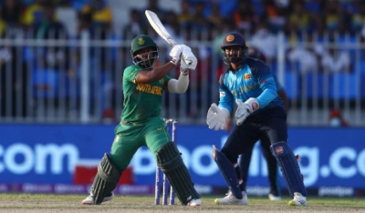 ٹی 20 ورلڈکپ: جنوبی افریقا نے دلچسپ مقابلے کے بعد سری لنکا کو شکست دیدی