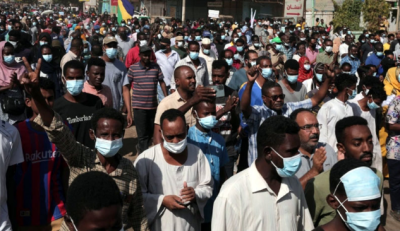 سوڈان، فوج کے اقتدار سنبھالنے کیخلاف احتجاج ، پانچ افراد ہلاک