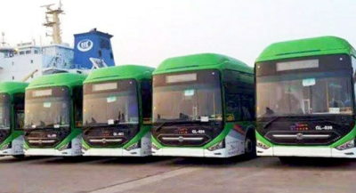 کراچی گرین لائن بس منصوبہ 25 دسمبر سے فعال ہوگا: اسد عمر