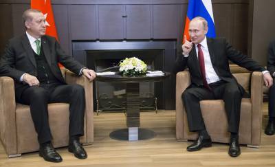 روسی صدر کا ترک صدر سے ٹیلی فونک رابطہ،اہم امور پر تبادلہ خیال