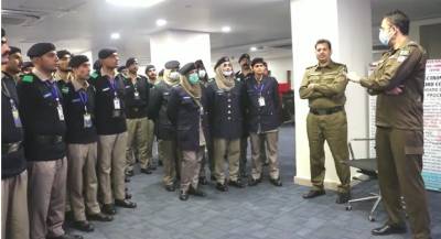  زیر تربیت موٹروے پولیس افسران کے وفد کا پنجاب سیف سٹیز اتھارٹی کا دورہ