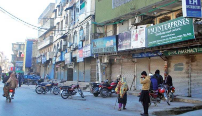 کورونا: راولپنڈی میں اسمارٹ لاک ڈاؤن, مارکیٹس، شاپنگ مالز، ریسٹورنٹس بند 