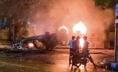 سری لنکا: مستعفی وزیراعظم کا گھر نذر آتش، سیکیورٹی حکام کی فائرنگ، پولیس کی شیلنگ, پانچ افراد ہلاک اور189 زخمی