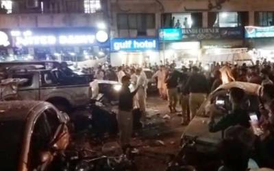 کراچی کے علاقے صدر میں دھماکا، ایک شخص جاں بحق
