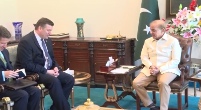 وزیر اعظم شہباز شریف سے برطانوی وزیر دفاع کی سربراہی میں وفد کی ملاقات
