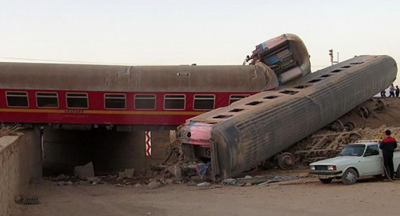 ایران میں مسافر ٹرین پٹری سے اتر گئی، 17 افراد ہلاک اور درجنوں زخمی