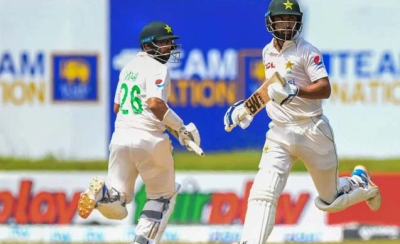 گال ٹیسٹ: 342 رنز کے تعاقب میں پاکستان کی بیٹنگ جاری، 2 کھلاڑی آؤٹ