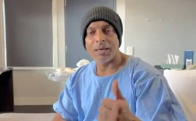  شعیب اختر کا گھٹنوں کی سرجری سے قبل مداحوں کے لیے ویڈیو پیغام ،دعاوں کی اپیل