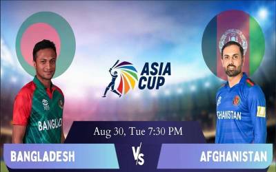  ایشیا کپ2022:افغانستان آج بنگلہ دیش کے خلاف اپنا جوہر دیکھائے گی۔