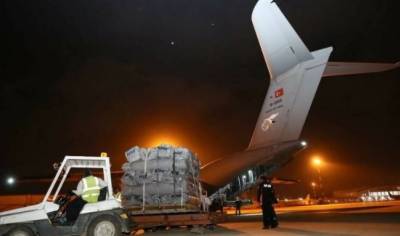 متحدہ عرب امارات، ترکیہ، قطر، ازبکستان، چین اور فرانس سے 28 طیارے امداد لے کر پاکستان پہنچ گئے 