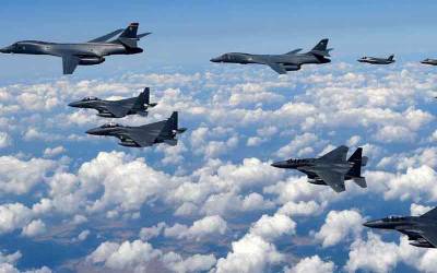 چین کے سترہ جنگی طیاروں کی ایک بار پھر تائیوان میں پروازیں