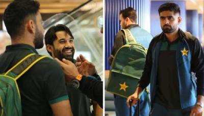 پاکستانی ٹیم سہ ملکی سیریز کیلئے نیوزی لینڈ پہنچ گئی