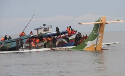 تنزانیہ: مسافر طیارہ جھیل میں گرنے سے 19 افراد ہلاک
