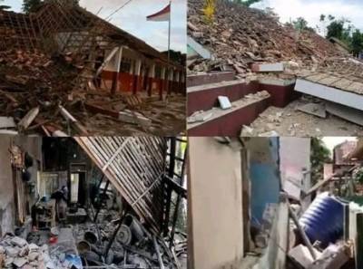انڈونیشیا؛ ہولناک زلزلے میں 162 افراد جاں بحق اور 350 زخمی