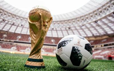 فٹ بال ورلڈ کپ کے پانچویں روز آج 4 میچز کھیلے جائیں گے۔