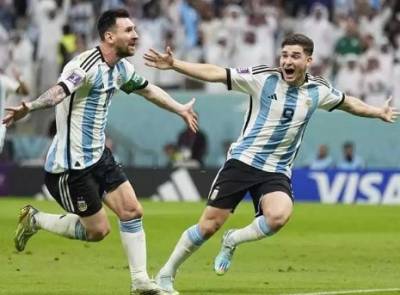فیفا ورلڈکپ؛ ارجنٹینا نے میکسیکو کو 0-2 سے ہرادیا