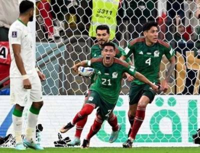 فیفا ورلڈکپ؛ میکسیکو نے سعودی عرب کو 1-2 گول شکست دیدی, سعودی عرب فیفا ورلڈ کپ سے باہر ہوگئی