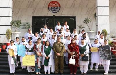 گرلز گائیڈ ایسوسی ایشن کے وفد کا پنجاب سیف سٹیز اتھارٹی کا دورہ