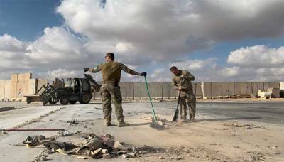 عراقی فوج نے عین الاسد ایئر بیس پر ڈرون کو مار گرایا