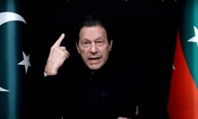کہا جارہا ہے عمران خان پر ریڈ لائن لگا دی، میں یہ لائن مٹا کر دکھاؤں گا: چیئرمین پی ٹی آئی عمران خان