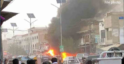 گلبرگ میں سلنڈر دھماکہ،4افراد زخمی