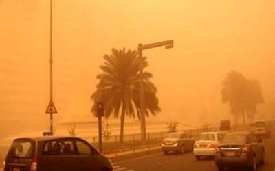 سعودی عرب:گرد وغبار کے طوفان کے باعث اسکولز بند
