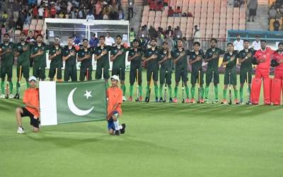 پاکستان نےجونیئر ایشیا ہاکی کپ کے فائنل میں جگہ بنالی،فائنل آج بھارت سےہوگا۔