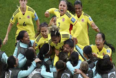 ویمنز فٹبال ورلڈ کپ : کولمبیا اور فلپائن اپنے، اپنے میچز میں کامیاب