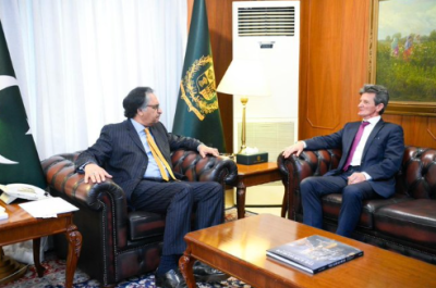وزیر خارجہ جلیل عباس جیلانی سے ہنگری کے سفیر کی ملاقات 