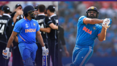 ورلڈ کپ سیمی فائنل: بھارت نے نیوزی لینڈ کے خلاف بیٹنگ جاری 