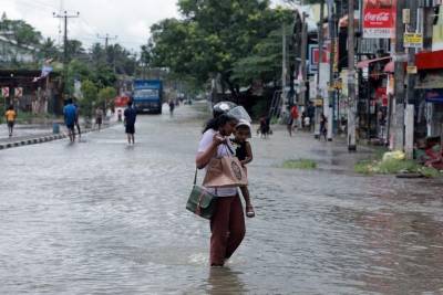 سری لنکا میں شدید بارش اور سیلابی صورتحال کے باعث 3 افراد ہلاک 