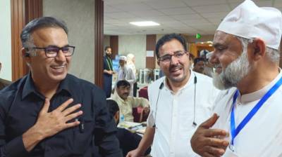 ڈی جی حج عبدالوہاب سومرو کا مدینہ منورہ میں پاکستانی عازمین حج کے ہوٹلوں کا دورہ اور ملاقات