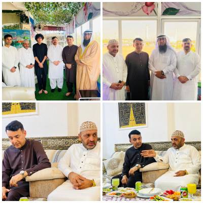 میجر جنرل عمران بابر خاں کی مدینہ منورہ آمد، روضہ رسولﷺ پر حاضری اور ممتاز علماء و شخصیات سے ملاقات