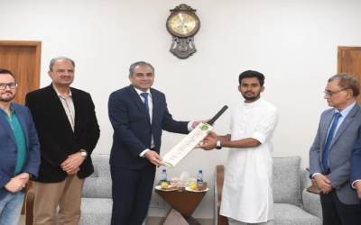 چیئرمین پی سی بی محسن نقوی کی بنگلا دیشی وزیر کھیل سے ملاقات،کرکٹ کے فروغ کیلئے تعاون پر اتفاق