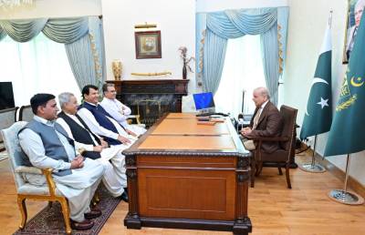 وزیراعظم سے پی ٹی آ ئی کے سابق صوبائی صدرنوابزادہ محسن علی خان کی ملاقات، بیٹے سمیت مسلم لیگ ن میں شامل