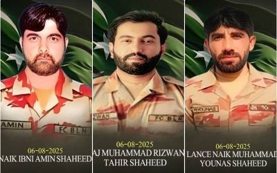 مستونگ میں بھارتی حمایت یافتہ دہشت گردوں کے حملے میں میجر سمیت 3 جوان شہید