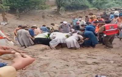 باجوڑ : موسلادھاربارش اور لینڈ سلائیڈنگ، 12افراد جاں بحق، 7 گھر منہدم